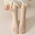 thumbnail image 2 of LckLvx Womens Fuzzy Socks Winter Fleece Warm Sleeping Socks Comfy Thermal Home Floor Socks, 2 of 6
