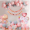 thumbnail image 4 of Baby Shower Niña Decoraciones Globos, Rosa, 4 of 5