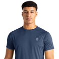 thumbnail image 4 of Dare 2B - Camiseta Accelerate de Jaspeada para Hombre (Vaquero Luz de Luna), 4 of 6