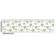 thumbnail image 2 of Forest Fabric by the Yard Upholstery, Style Trees Bushes and Flying Butterflies with Polka Dots, Decorative Fabric for DIY and Home Accents, 10 Yards, Pink and Pale Green by Ambesonne, 2 of 4