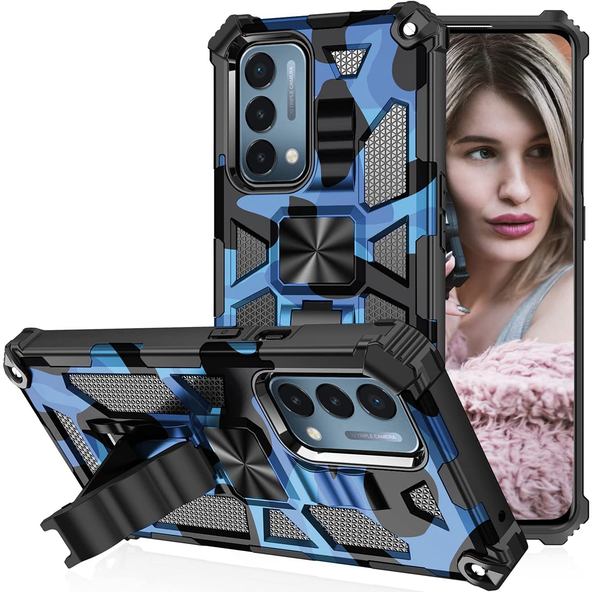 OnePlus Nord N200 5G Case with Builtin Kickstand, Dteck