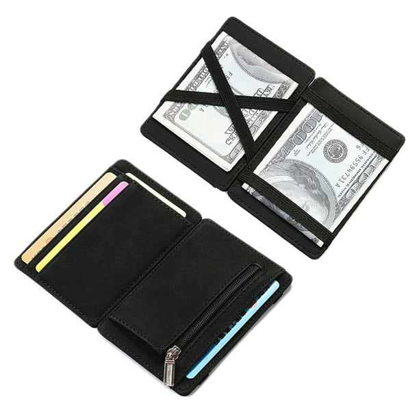 Porte-cartes RFID - Protection en cuir PU - Accessoire Homme et