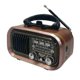 thumbnail image 4 of Retro Fm/am/sw Radio Full Band Portable Radio Receiver Wireless Bluetooth Speaker Mp3 Player Suppo, 4 of 5