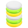 thumbnail image 4 of Houderco 6Pcs Beginners Disc Golf Set with PE Material for Outdoor Activities, 4 of 8