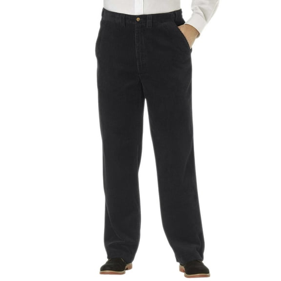 KingSize Men's Big & Tall Six-Wale Corduroy Plain Front Pants