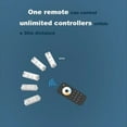 thumbnail image 3 of Controles Remotos Universales RGB+CCT, Regulador Inteligente con Atenuación por Pulsación, Control Remoto de 2.4G para Tiras de Luces CW CCT RT9, 3 of 5