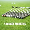 thumbnail image 4 of Golf Club Distance Markers, 20 Pack Easy Install Golf Ball Makers Reference for Golfers & Training Sessions, 4 of 7
