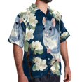 thumbnail image 2 of Tmall Men's Casual Poplin Button Down Short Sleeve Shirts for Summer Beach - Unisex, 2 of 6