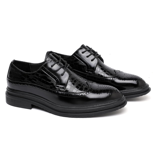 mens black dress shoes size 7 Alpine Swiss Mens Dress Shoes Leather Lined Slip on Loafers