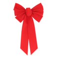 thumbnail image 2 of Lazo de Navidad para decoración del Día de San Valentín, lazo de árbol, corona de cuadros de Búfalo, decoración de Festival, rojo, Mini grande, decorativo, 2 of 4