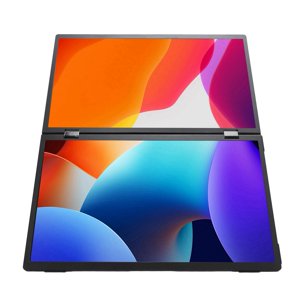 Extendeur d'écran d'ordinateur portable empilé, Plug et Play 1080P FHD IPS 16:9 Modes multiples 15.6 de pouce 60Hz Rafraîchir USB C Écran externe pour OS X