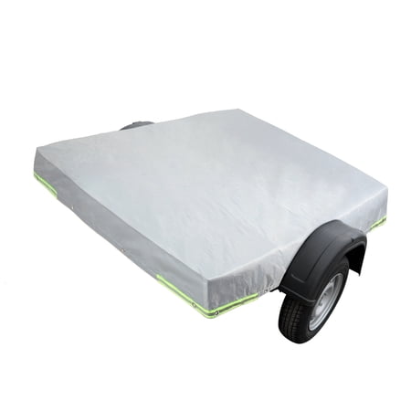 Gray Oxford Cloth Folding Camper Cover Windproof Sun Resistant 72 x48 x5