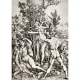 thumbnail image 2 of Durer, Albrecht 18x24 White Modern Wood Framed Museum Art Print Titled - Hercules 2, 2 of 4