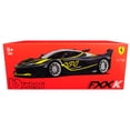thumbnail image 3 of Ferrari FXX-K #44 Black with Yellow Stripes "Signature Series" 1/18 Diecast Model Car by Bburago, 3 of 3