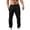 N-Noir, variante sur Pantalons Décontractés pour Hommes 2025 Printemps et Été Petite Année Toutes Saisons Hip Hop Garçons Dormeuses Respirantes Amples Joggeurs de Sport Décontractés pour Hommes Pantalons Décontractés à Nouer Jolie Maison Pantalons Larges
