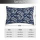 thumbnail image 2 of Fotbe Dragon Funda de Almohada Decorativa Estilo Occidental, Lujo en Algodón, Fundas para Almohadas King, Cojín Estampado para Decoración del Hogar-16"x24", 2 of 6