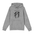 thumbnail image 5 of Scooby-Doo Yikes Adult Heather Gray Long Sleeve Hoodie-XL, 5 of 7