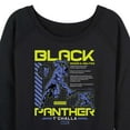 thumbnail image 3 of Marvel Black Panther - Digital - Women's French Terry Pullover Sweatshirt, 3 of 5