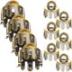 thumbnail image 5 of 10 tapones para colgantes de bolas, adornos de bolas, tapas decorativas, accesorio navideño DIY, 5 of 7