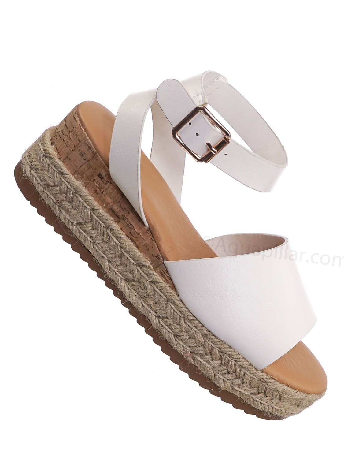 bamboo espadrille wedge