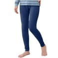 thumbnail image 2 of ATOGUTA Boys Leggings Tights Athletic Base Layer Under Pants Size 2T-15, Dark Blue, 2 of 4