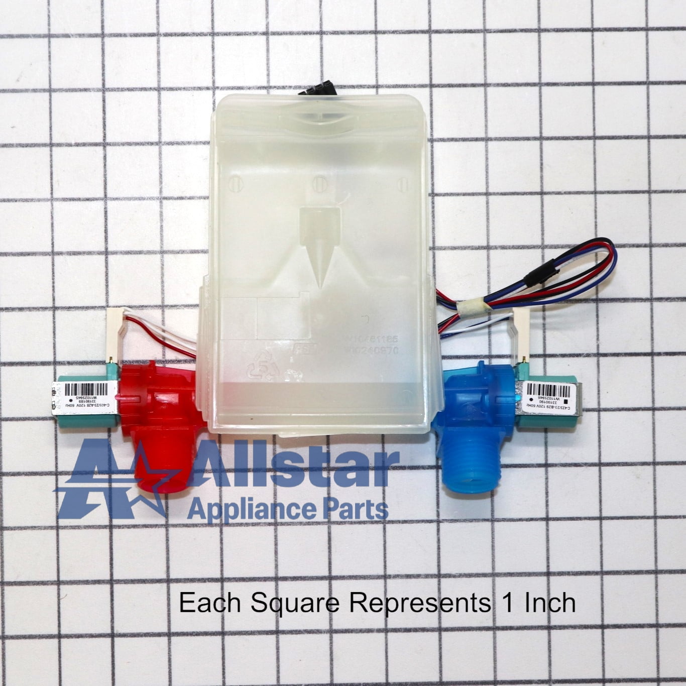 Whirlpool Washing Machine Water Inlet Valve W11038689
