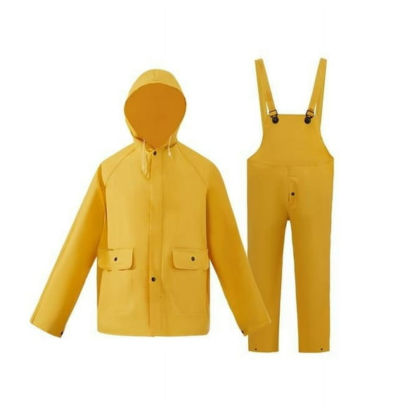 2W International 7040-SA 3XL Heavy Weight Rain Suit, Yellow - 3XL