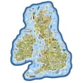 thumbnail image 2 of gibsons g841 Jigmap-Britain & Ireland Jigsaw Puzzle, Multicoloured, 2 of 2