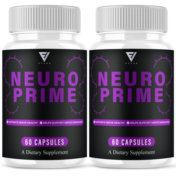 (2 Pack) Neuro Prime Advanced, NeuroPrime Brain Health Formula (120 Capsules)