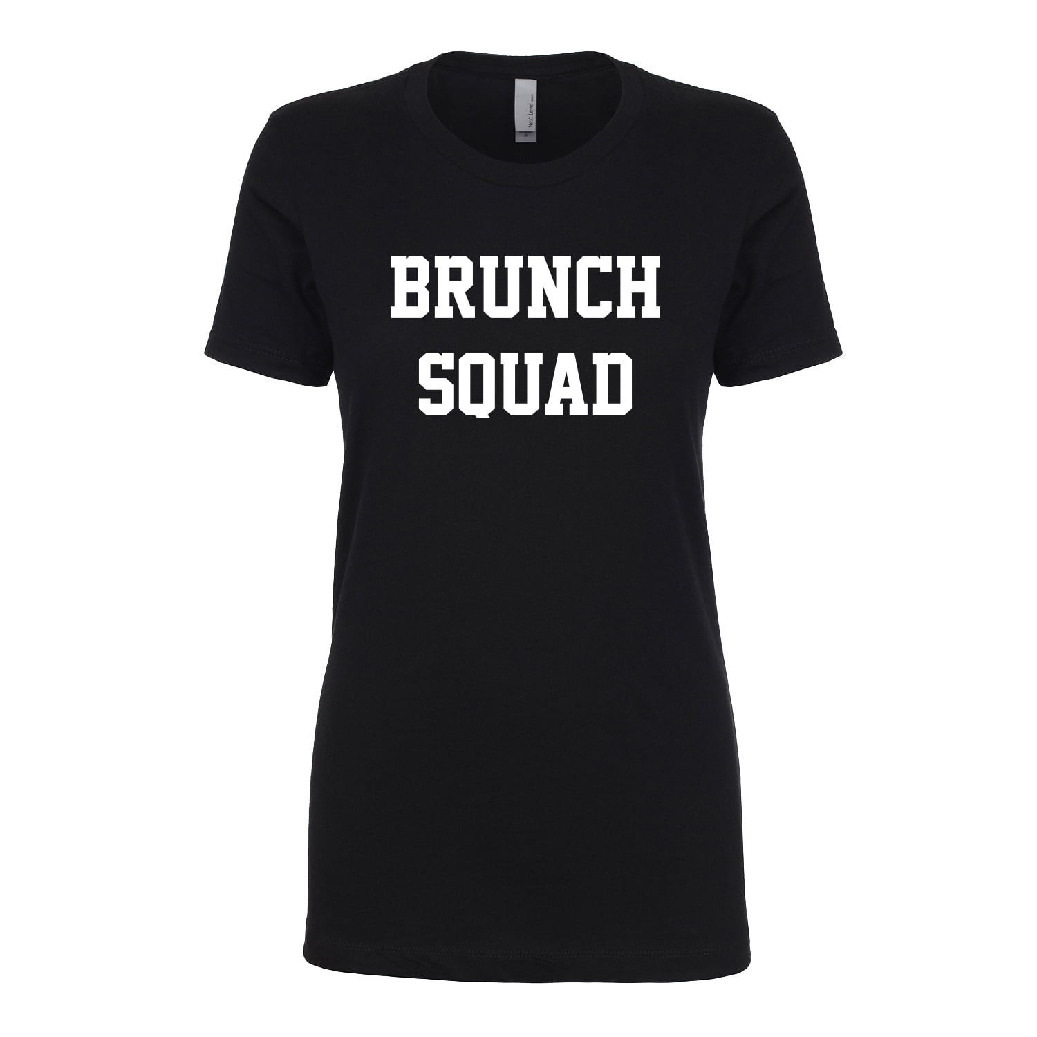 Shut The Brunch Up Humorous Gift for Her Funny Brunch Shirt Brunch Squad Womens Grey T-shirt Brunch Shirt Gift for Friend