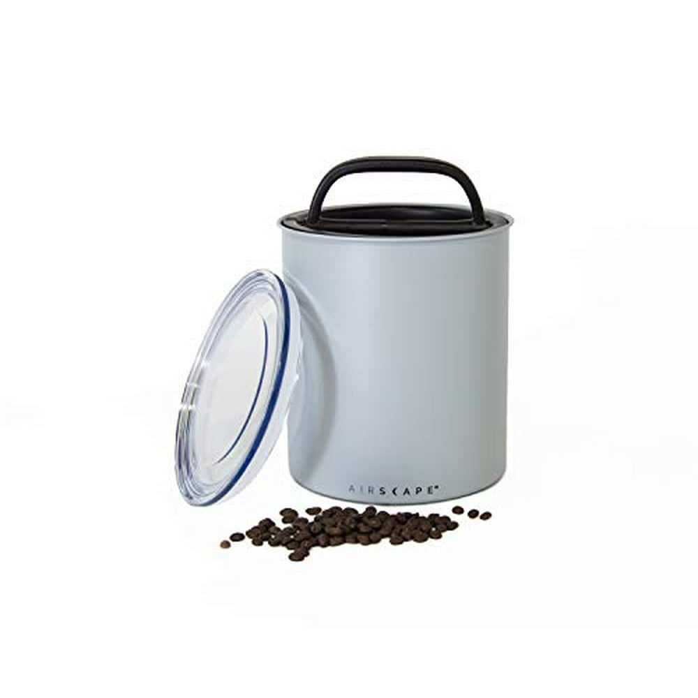 Airscape Coffee Storage Canister (2.5 lb Dry Beans) Big Kilo Size