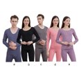 thumbnail image 4 of Qarigey Ropa interior térmica para hombre, cálida, previene el viento frío, Heattech, informal, sencilla, generosa, saludable, suave, ropa de Ropa interior Púrpura SG Qarigey AP013343-06, 4 of 6
