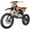 Orange, variant on X-Pro Brand New X19 125cc Dirt Bike with 4 Speed Semi-Automatic Transmission, Kick Start 17"/14" Tires