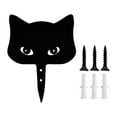 thumbnail image 1 of Estaca de gato para decoración de jardín, adorno artístico para patio, regalo divertido para césped, decoración decorativa para exteriores, porche, Estilo A, 1 of 8