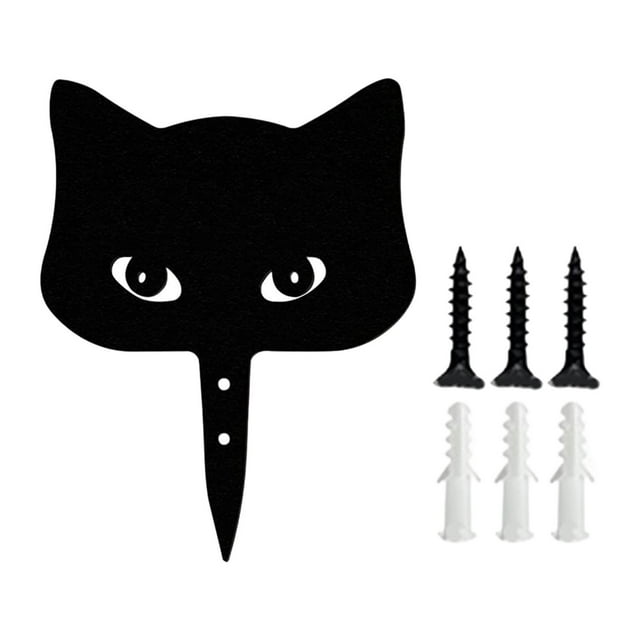 Estaca de gato para decoración de jardín, adorno artístico para patio, regalo divertido para césped, decoración decorativa para exteriores, porche, Estilo A