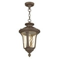 thumbnail image 3 of Livex Lighting Oxford Outdoor Chain Hang in Imperial Bronze, 3 of 7