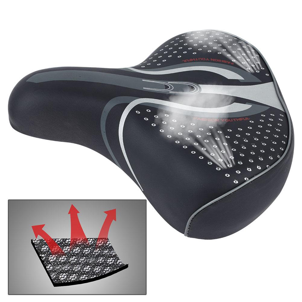 FAGINEY Bicycle Bike Front Seat Saddle Cushion Heavy Load Extra Large Electric Car Pad Cushion