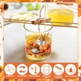 thumbnail image 3 of Ziliny 10 Frascos de Vidrio para Velas de Acción de Gracias de 200 ml con Tapas de Corcho, 3 of 6