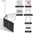 thumbnail image 4 of Wattne 3 Way Mirror with LED for Hair Cutting,Tri-fold Mirror for Shaver and Makeup,Adjustable Telescoping Hooks-with LED Version, 4 of 7