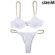 thumbnail image 2 of Conjunto de bikini sexy con correa de cadena de metal para mujer, traje de baño de 2 piezas, 2 of 6