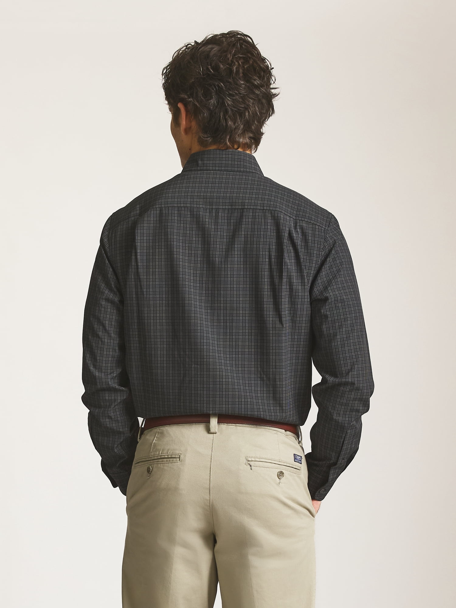 Chaps Men’s and Big Men’s Everyday Performance Long Sleeve Shirt, Sizes S–2XL