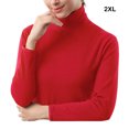 thumbnail image 3 of sweethay Camisa térmica, suministros para mujeres, ropa de abrigo, parte ajustada, lencería larga, lavable, gruesa, accesorio de bricolaje, Prendas para la parte del cuerpo Rojo 2XL sweethay AP013733-09, 3 of 6