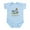 Sky Blue, variant on CafePress - FOLLOW ME TO WONDERLAND Infant Bodysuit - Baby Light Bodysuit, Size Newborn - 24 Months