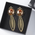thumbnail image 3 of Bohemia Vintage Copper-Colored Lace Bookmarks - Set of 2 Stainless Steel Reading Accessories for Book Lovers and Readers, 3 of 5