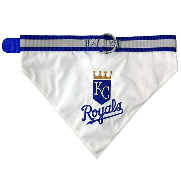 Pets First MLB Kansas City Royals Dogs and Cats Collar Bandana - Medium