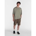 thumbnail image 2 of No Boundaries Baggy Fit Twill Cargo Shorts, 10" Inseam, Men's Sizes XS-5XB, 2 of 5