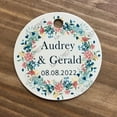 thumbnail image 1 of Etiquetas personalizadas de papel perlado para boda, recuerdo de dulces, cumpleaños, bautismo, tu foto, 120/100 unidades, 1 of 4