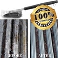 thumbnail image 7 of GRILLART Grill Brush and Scraper Best BBQ Brush for Grill, Safe 18" Stainless Steel Woven Wire 3 in 1 Bristles Grill Cleaning Brush, 7 of 7