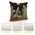 thumbnail image 4 of JEUXUS  Christmas Jesus Buffalo Plaid Throw Pillow Covers Xmas Farmhouse Sheep Outdoor Holiday Pillows Decor Christmas Winter Seasons Blessings Cushion Case for Sofa Couch Decoration, 4 of 5