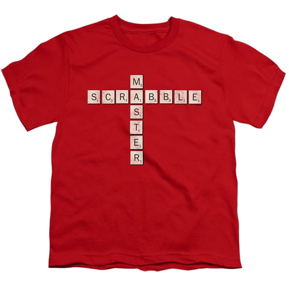 Scrabble Scrabble Master S/S Youth 18/1 T-Shirt Red